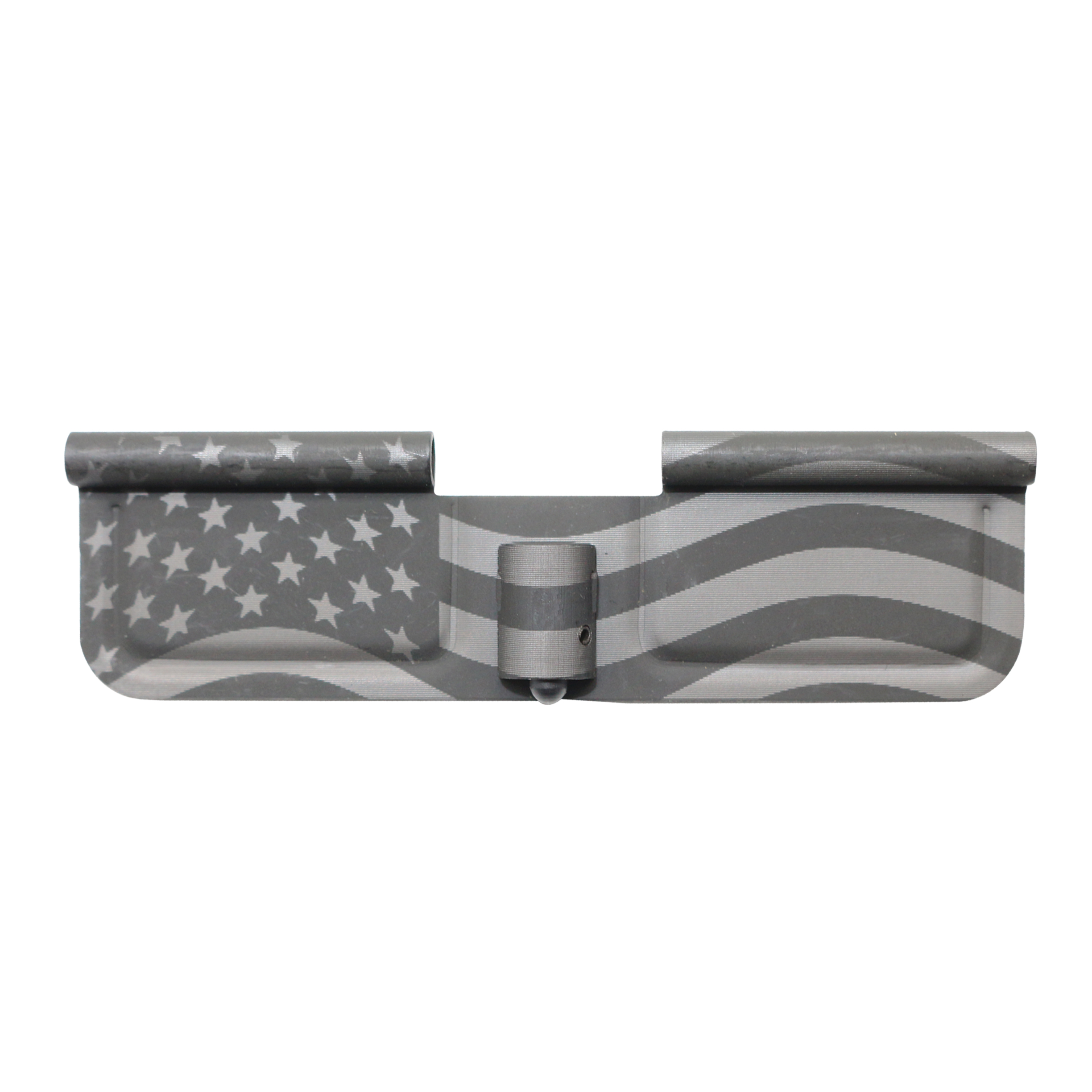 AR15 Ejection Port Cover Dust Cover Assembly American Flag Laser Etched